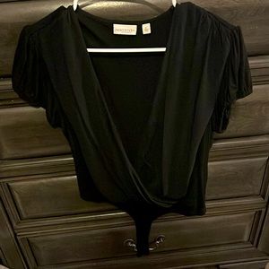 Black dressy, shirt, size small